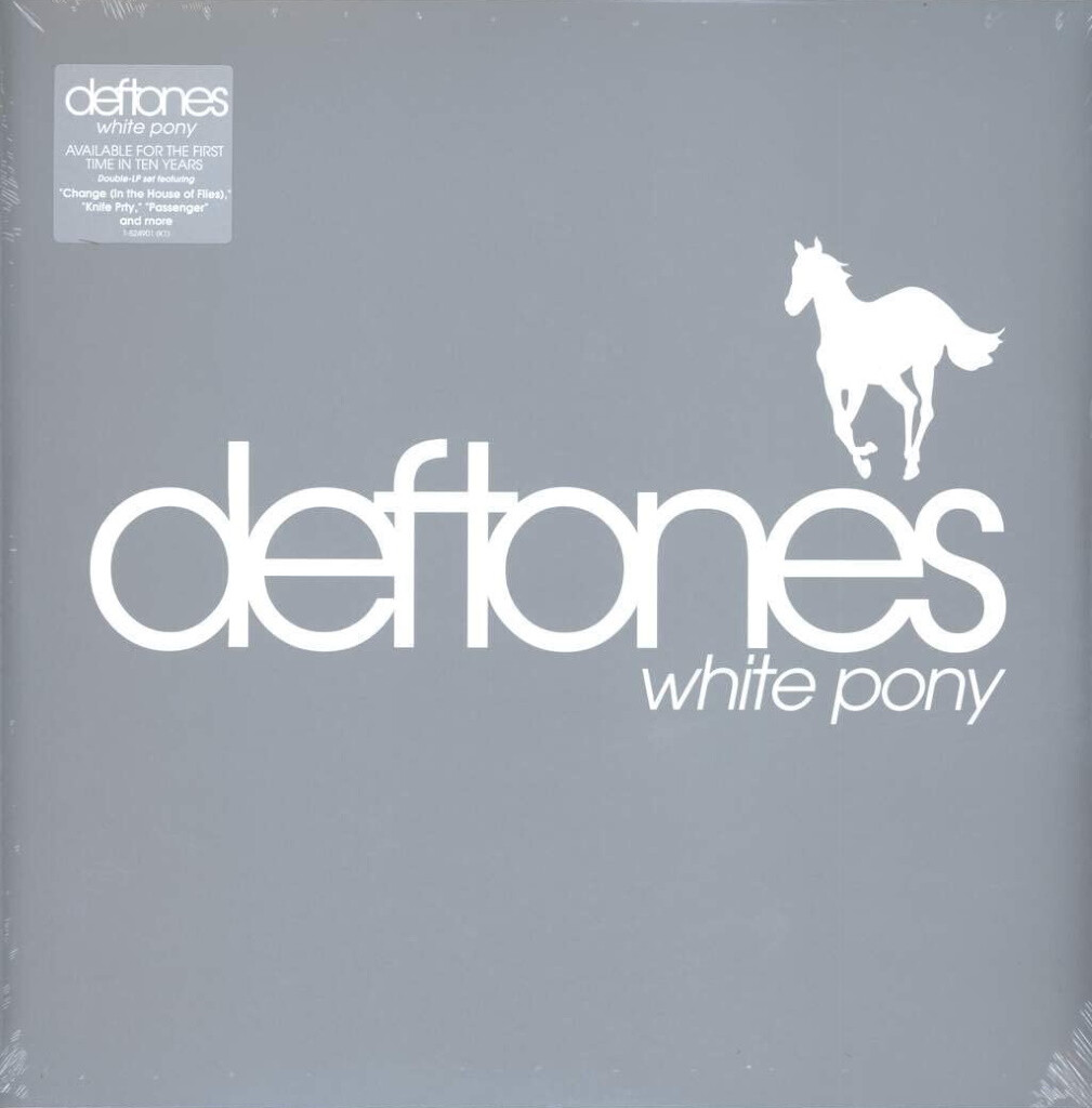 Deftones 'White Pony' Gatef 2LP Vinile Nero Nuovo e Sigillato