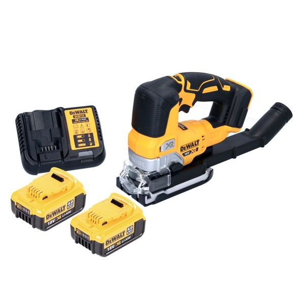 Dewalt Dcs 334 M2 Akku Pendelhub StichsäGe 18 V Brushless + 2X Akku 4 Ah + Lader-image