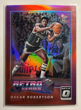 Oscar Robertson #/99 Optic Retro Series Pink 2017-18 Low Numbered Parallel SP 17