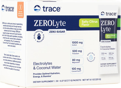 Zerolyte - Sodium & Electrolyte Replenishment - Energy & Hydration Support Drink