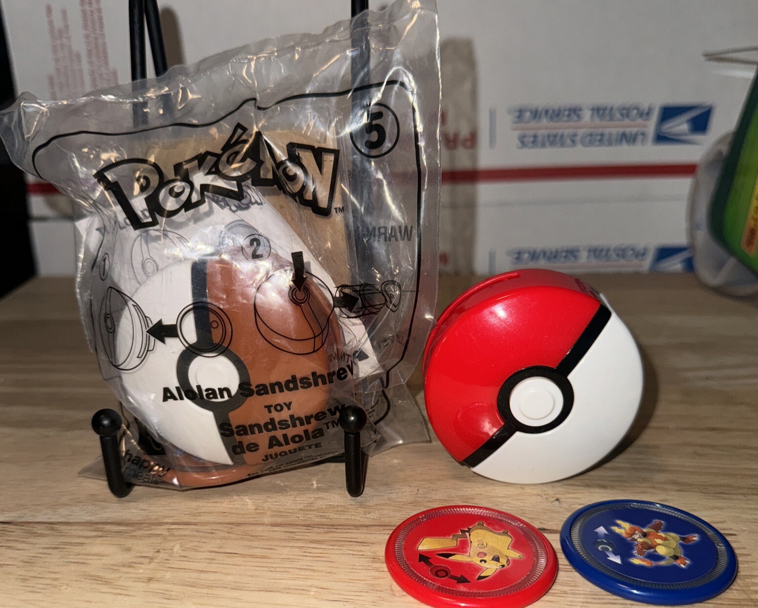 McDonald's Happy Meal Toy Lapras 5/12 - Pokemon McDonalds 2019 Holo, + Extras