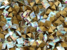 Swarovski 4401 - Square Fancy Stone - 4mm - 20 pieces per pack - Vintage