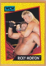1991 IMPEL WCW WRESTLING RICKY MORTON #98 NMMT/MINT *A14727