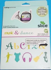 BRAND NEW SLICE DESIGN CARD MAKING MEMORIES MUSIC & DANCE