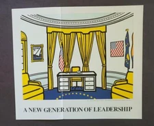 Roy Lichtenstein "The Oval Office" Poster Print Mounted offset Lithograph 2019