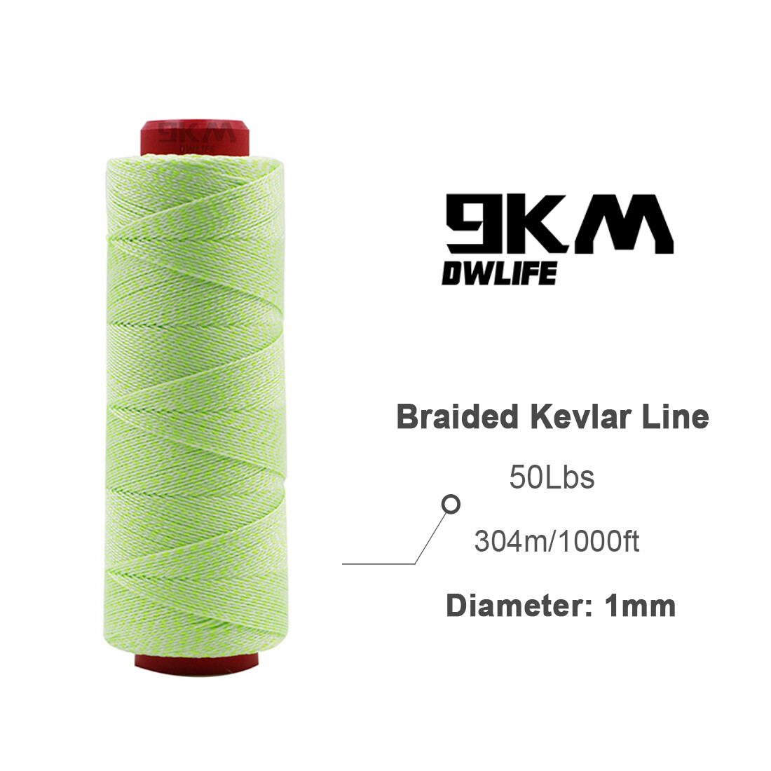 50lb~500lb Braided Dacron Line Non-Stretch String Fishing Rope