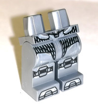 Lego 970c00pb0813 - Flat Silver Cyborg Blaster Arm Hips and Legs (Quantity 1)
