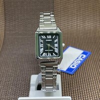 Casio LTP-V007D-1B Analog Quarz Edelstahlband Damenuhr