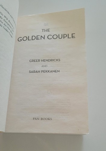 The Golden Couple by Greer Hendricks Paperback Book 2022 Free Shipping! - Picture 3 of 7