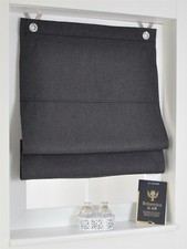 Kutti Dimout Raffrollo Ösen blickdicht verdunkelnd  Sonnenschutz Sichtschutz