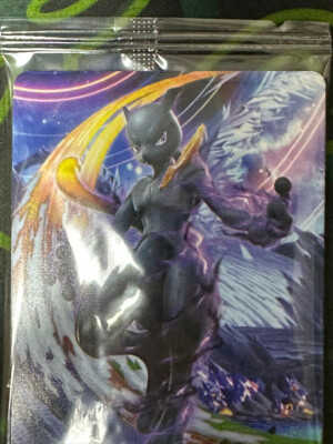 SHADOW MEWTWO DARK MEWTWO Pokemon Pokken Japanese Amiibo Card
