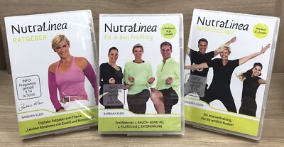 NEU 3 DVDs   Barbara Klein NutraLinea - Intervall Mix + Ratgeber + Frühling #M50