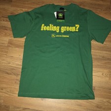 John Deere Youth Kids I'm Feeling Green T Shirt XL 18 NWT
