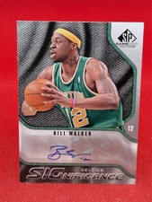 2009-10 SP Game Used Significance Auto Bill Walker #S-BW Auto