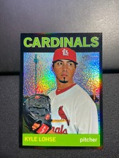 2013 Topps Heritage Chrome Black Refractors #HC26 Kyle Lohse #26 /64