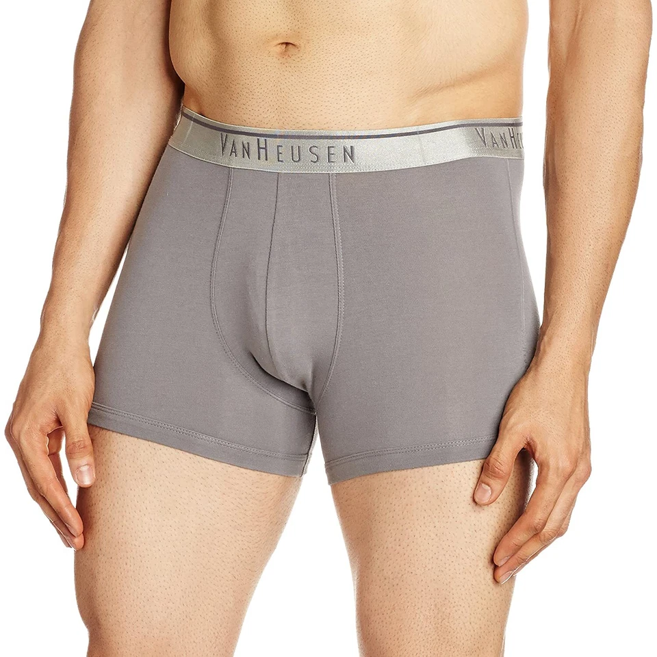 Van Heusen Hombres Calzoncillos Antibacterianos Ropa Interior Premium Algodón Peinado Etiqueta Gratis Foto 4 de 4
