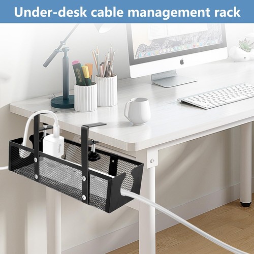 Schreibtisch Kabelmanagement Kabel Organizer Kabelmanagement Ablage Kabelkanal - Afbeelding 9 van 13