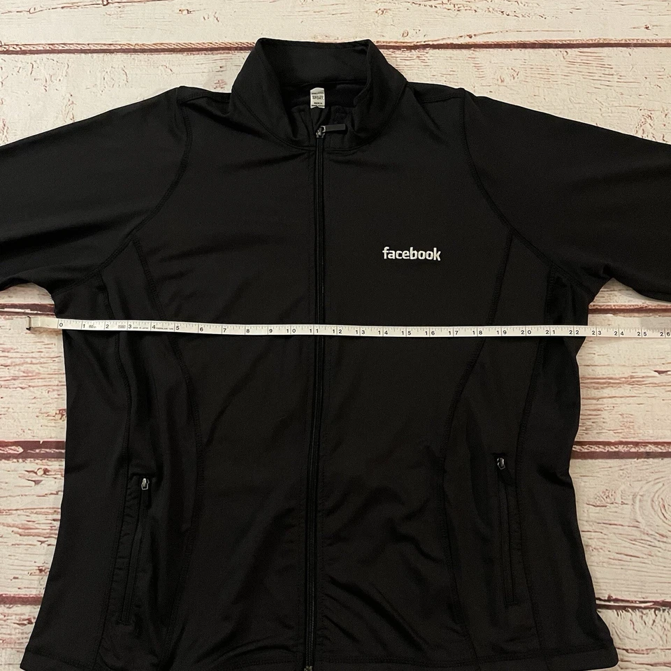 Chaqueta North End Sports Technology Negra Facebook Cremallera Talla 2XL XXL Mujer Foto 4 de 4