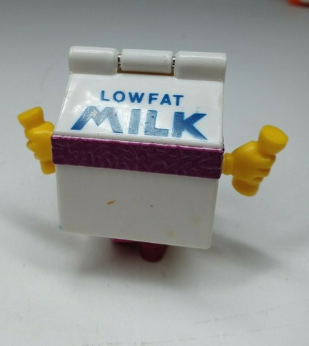 1993 McDonalds Milly Lowfat Milk Transformer Food Fundamentals Happy Meal Toy - Picture 3 of 6