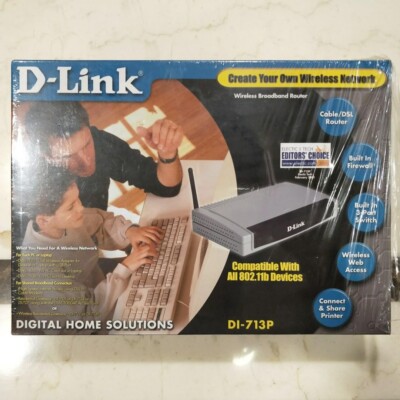 D-Link DI-713P Wireless Network Router