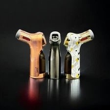 SCORCH TORCH Powerful Four Jet Flame Butane Refillable Torch Lighter 61754