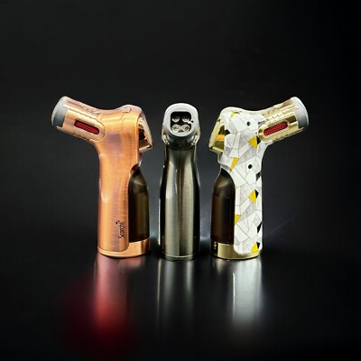 SCORCH TORCH Powerful Four Jet Flame Butane Refillable Torch Lighter 61754