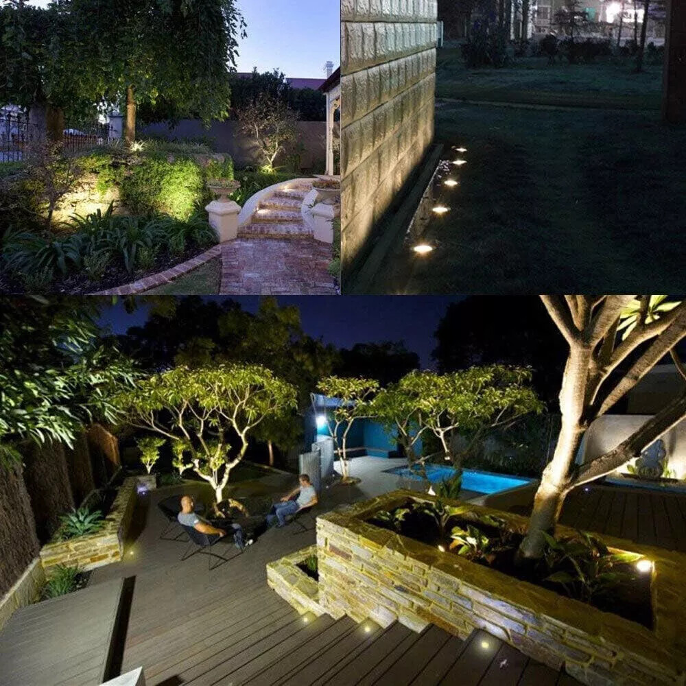 Faretto Led Calpestabile DC12V 5W Acciaio Inox IP67 3000K, 4000K