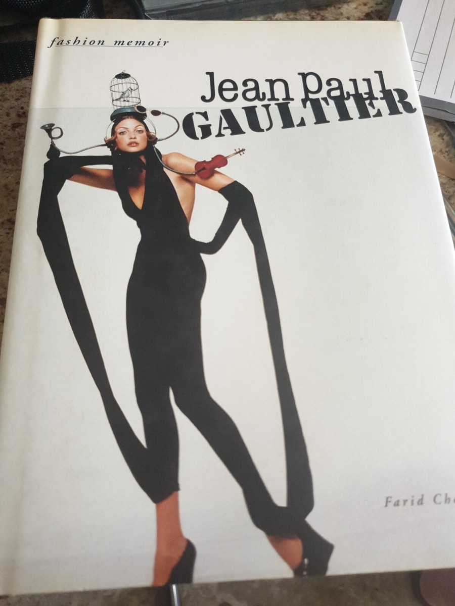 Jean-Paul Gaultier: fashion memoir rare book, Farid Chenoune