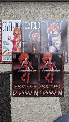 Cry For Dawn 5 Comic Book Lot