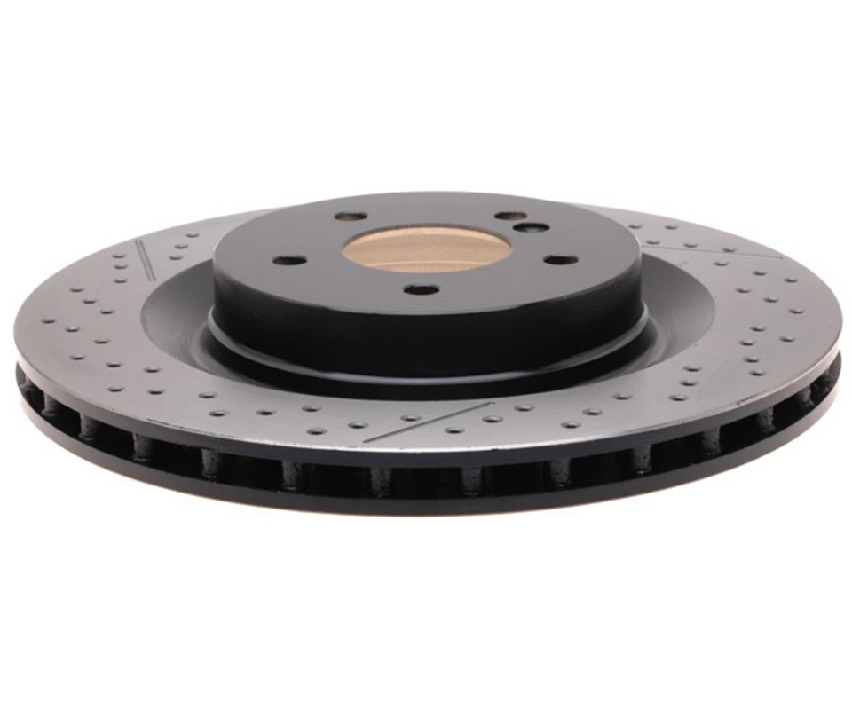 Rotor de freno de disco trasero Raybestos 686HL23 2008 para Mercedes CLK63 AMG Foto 2 de 3