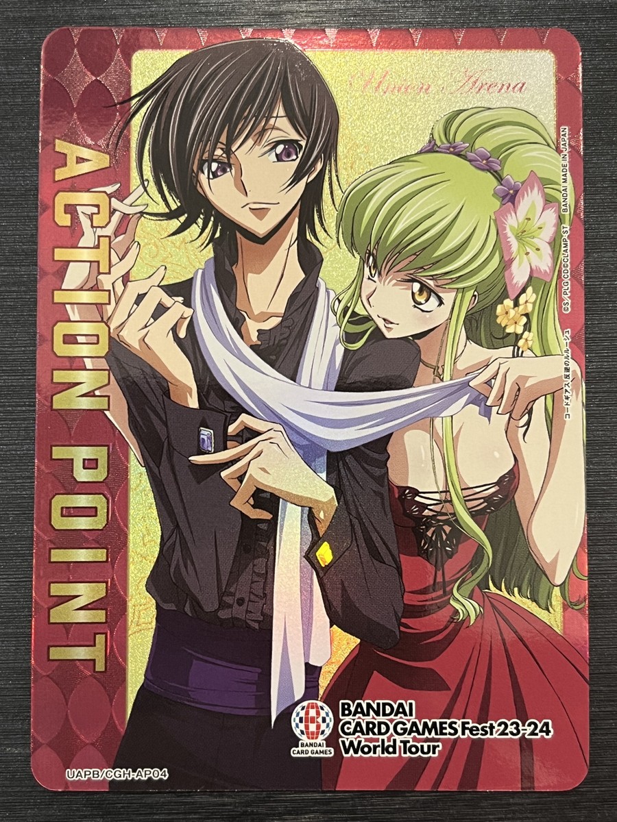 Union Arena Special Set Action Point 1 Card Code Geass Bandai Card