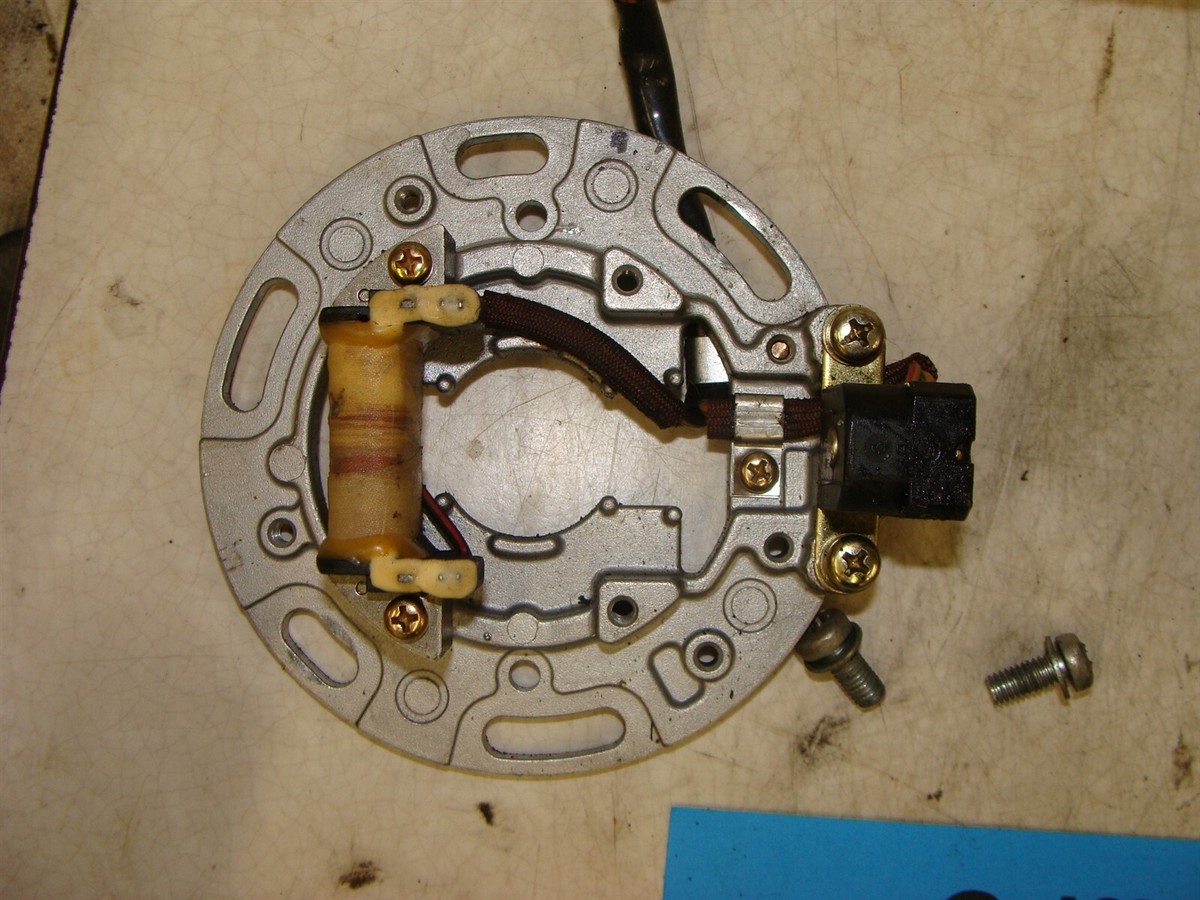 1986 KAWASAKI KX80 stator magneto flywheel F4T801 F4T80171