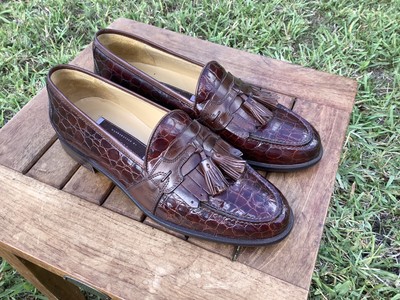 johnston murphy alligator shoes