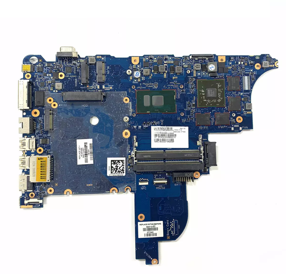 For HP 650 G2 I5-6300U CPU Motherboard 6050A2723701-MB-A02 840712