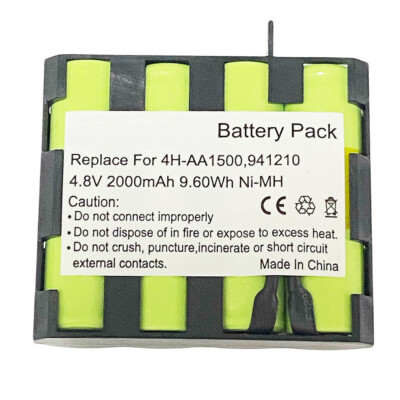4H-AA1500, 941210 Battery for Compex Full Fitness, Mi-Sport, Mi-Fitness, Runner