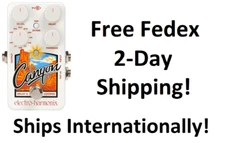 New Electro-Harmonix EHX Canyon Delay and Looper Guitar Pedal