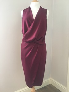 asos wine dress