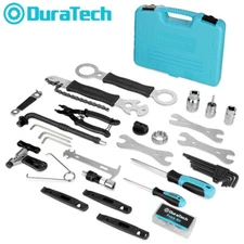 DURATECH 41PCS Bike Tool Kit Bicycle Tool Kit w/Storage Box Bike Repair Tool Kit