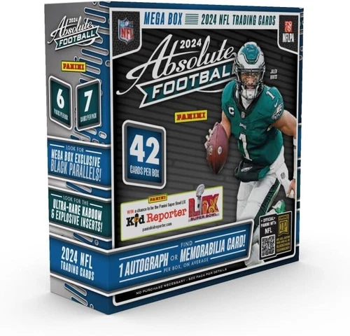 2024 Panini Absolute Football Card Factory Sealed Mega Box