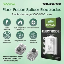 Optic Fiber Electrodes Fit for Fusion Splicer KomShine FX39/EX39 Welding Machine