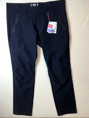 Helly Hansen Mens 38x35 Navy Blue Pants Sailing Hiking Outdoor Cargo Dynamic New