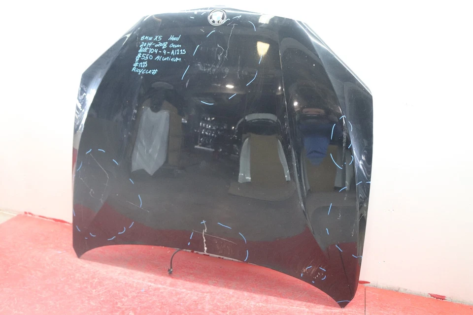 2014 2018 BMW X5 FRONT HOOD OEM ALUMINUM - Imagem 2 de 4