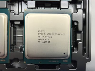 Intel Xeon E5-2670 V2  E5-2670V2 TEN Core 2.50GHz 8GT/s SR1A7 Server Processor 
