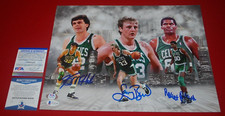 LARRY BIRD ROBERT PARISH KEVIN McHALE BOSTON CELTICS Signed 11X14 photo WG65100