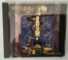 Chaos A.D. by Sepultura (CD, 1996) hard rock heavy metal in jewel case 