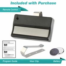 Sale For LiftMaster 61LM 81LM Compatible 9 Code Switch Gate Garage Door Remote