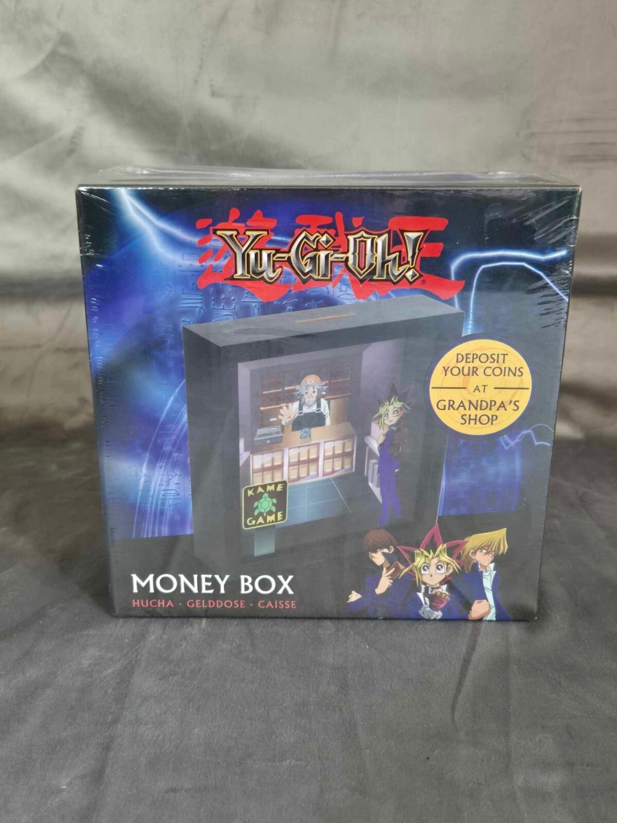 Salvadanaio Yu-Gi-Oh! Grandpa's Shop Money Box Cassa 20 CM Nuovo