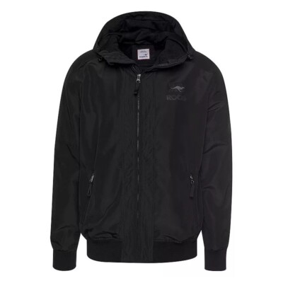 KangaROOS Jacke Kapuzenjacke 'Hooded Jacket' schwarz L
