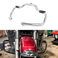 Chrome Highway Engine Guard Crash Bar Fit For Harley Road King Classic 1998-2008