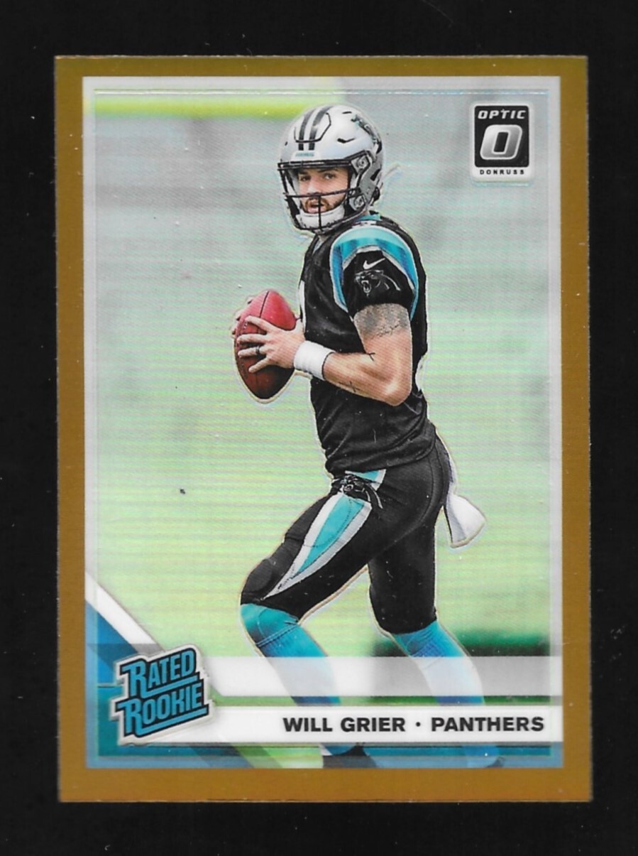 2019 Panini Donruss Optic Will Grier Rated Rookie Silver  Prizm #155 RC